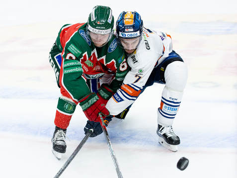 Frölundas Filip Hasa och Växjös Hardy Häman Aktell