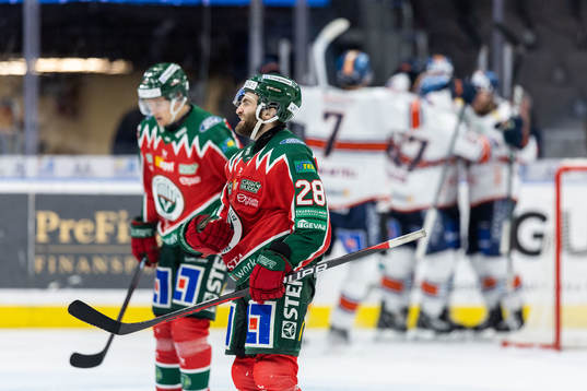 Frölundas Anthony Greco deppar