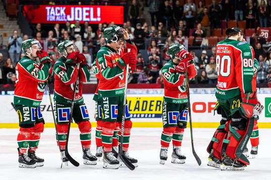 Frölundas spelare deppar