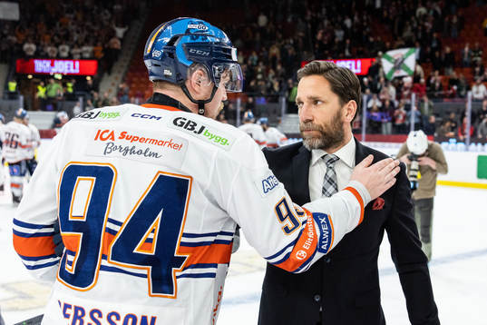 Växjös Joel Persson och Frölundas Joel Lundqvist