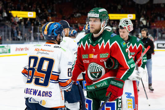 Frölundas Christian Folin deppar