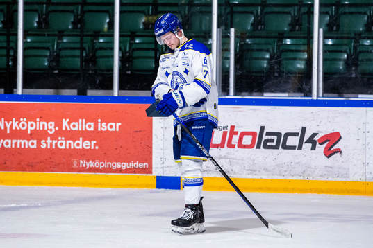 Leksands Hannes Hellberg deppar