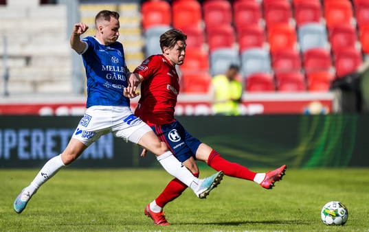 Trelleborgs Filip Bohman och Östers John Stenberg
