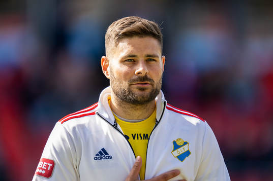 Östers målvakt Miloje Prekovic