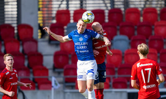Trelleborgs Filip Bohman och Östers Sebastian Hedlund