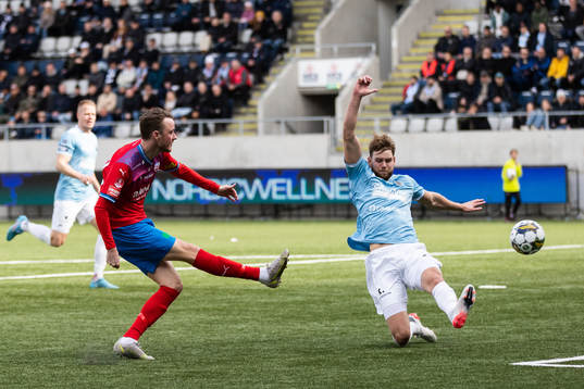 Helsingborgs Rasmus Jönsson och Gefles Niclas Håkansson