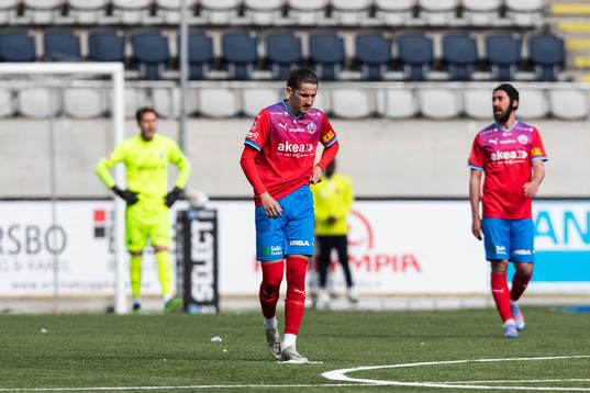 Helsingborgs Ervin Gigovic deppar