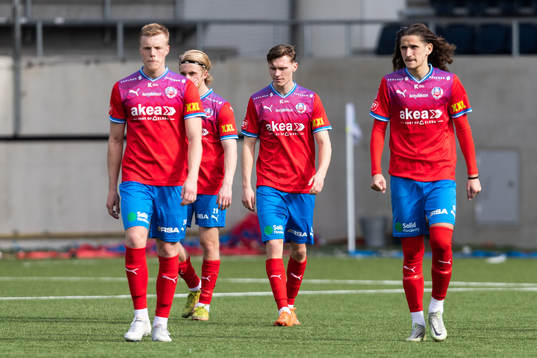 Helsingborgs Emil Hellman, Victor Blixt, Anton Nilsson och