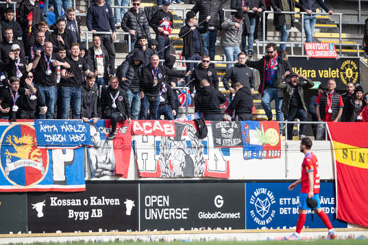 Helsingborgs supportrar deppar