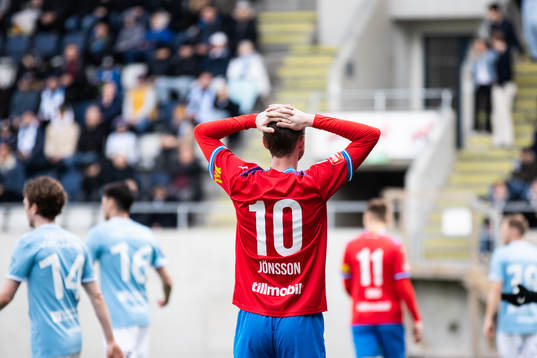 Helsingborgs Rasmus Jönsson deppar