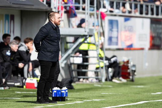 Gefles tränare Mikael Bengtsson