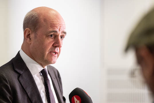 Fredrik Reinfeldt, president of the Swedish Football