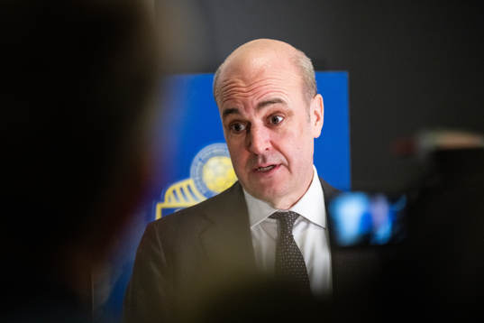 Fredrik Reinfeldt, president of the Swedish Football