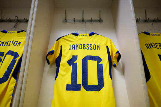 The jersey of Sofia Jakobsson