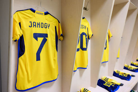 The jersey of Madelen Janogy