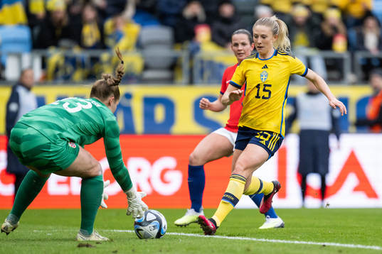 Rebecka Blomqvist of Sweden