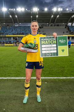 Fridolina Rolfö of Sweden poses for a photo