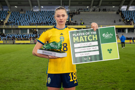 Fridolina Rolfö of Sweden poses for a photo