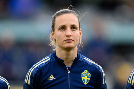 Nathalie Björn of Sweden at lineup