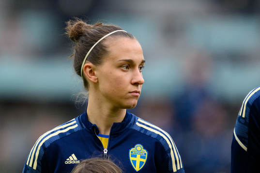 Julia Zigiotti Olme of Sweden at lineup