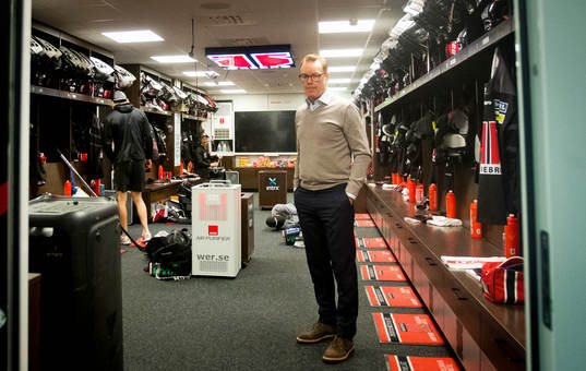 Porträtt på Örebros tränare Niklas Eriksson