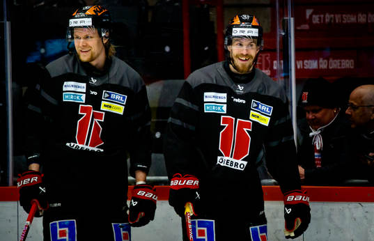 Örebros Rodrigo Abols och Emil Larsson