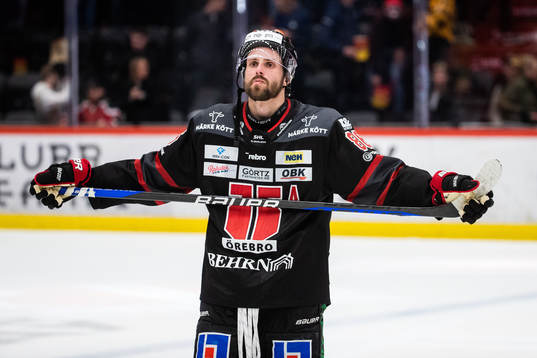 Örebros Mathias Bromé deppar