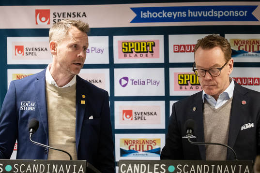 Skellefteås tränare Robert Ohlsson och Örebros tränare