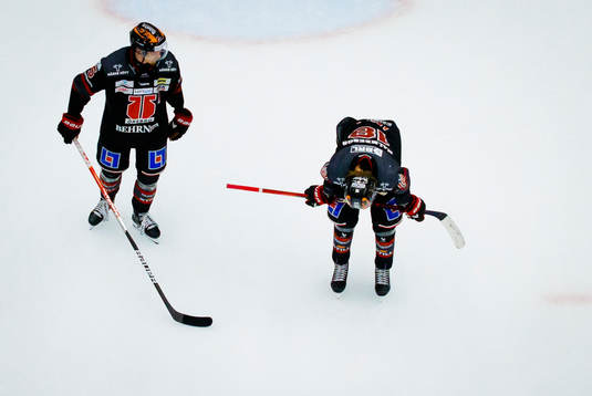 Örebros Kristian Näkyvä och Rodrigo Abols deppar
