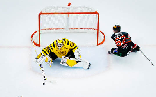 Skellefteås målvakt Linus Söderström och Örebros