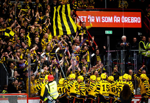 under semifinal 6 i SHL mellan Örebro och Skellefteå
