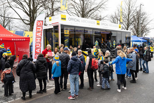 Fan zone and official merchandise
