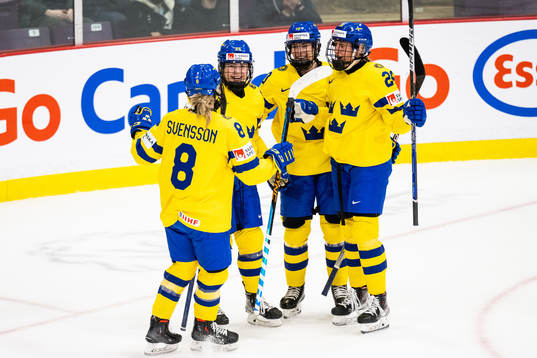 Lina Ljungblom of Sweden celebrates