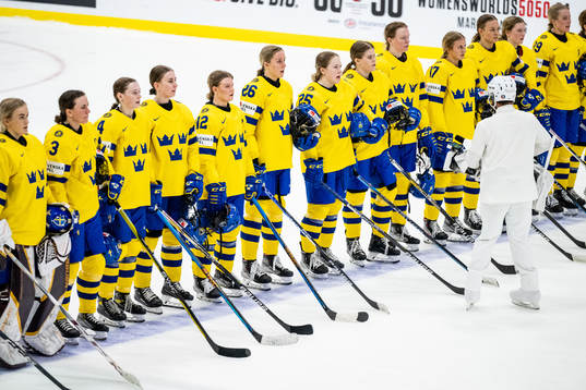 Maja Nylén-Persson, Hanna Olsson and Lina Ljungblom of