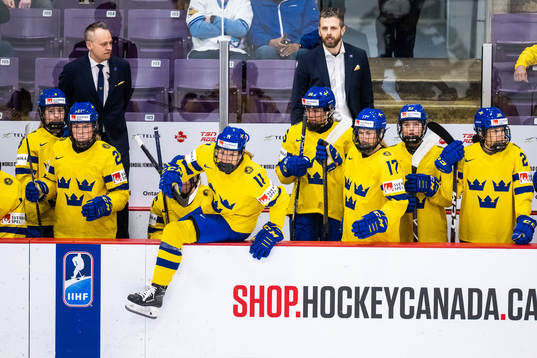 Assistant coach Andreas Karlsson and Head coach Ulf Lundberg