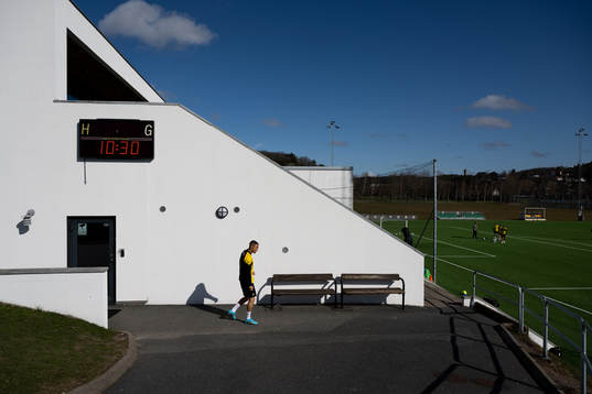 Bläddra bland fler bilder av Fotboll, Allsvenskan, Häcken, Träning och porträtt