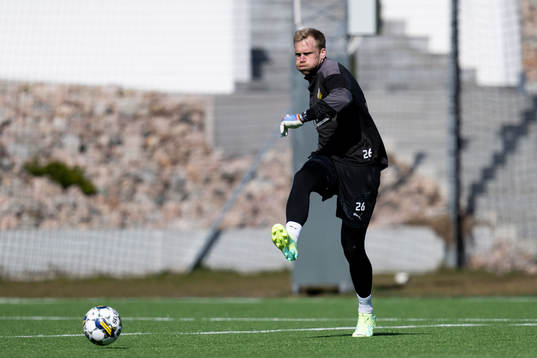Målvakten Peter Abrahamsson