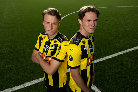 Häckens Sigge Jansson och Charlie Axede