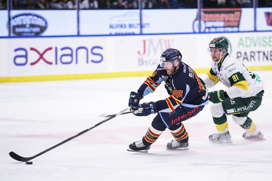 Djurgårdens Linus Klasen och Björklövens Jens Lööke