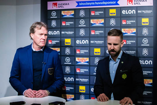 Djurgårdens tränare Johan Garpenlöv och Björklövens