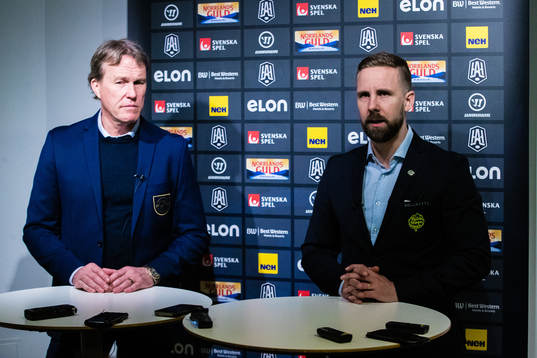 Djurgårdens tränare Johan Garpenlöv och Björklövens