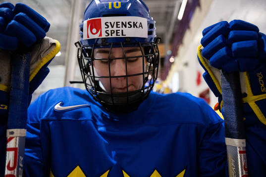 Nathalie Lidman of Sweden at a practice session