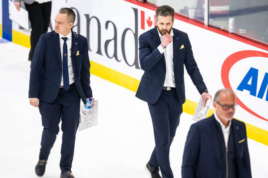 Assistant coach Andreas Karlsson, Head coach Ulf Lundberg