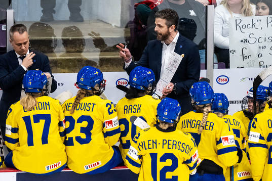 Assistant coach Andreas Karlsson and Head coach Ulf Lundberg