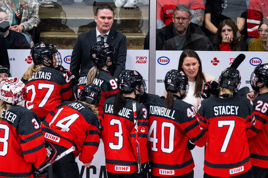 Head coach Troy Ryan and Assistant coach Kori Cheverie of