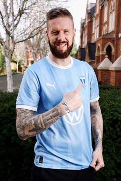 På denna handoutbild från Malmö FF syns Pontus Jansson