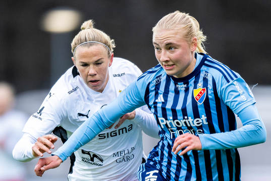 FC Rosengårds Jessica Wik och Djurgårdens Stinalisa