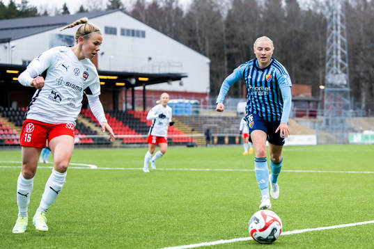 FC Rosengårds Jessica Wik och Djurgårdens Stinalisa