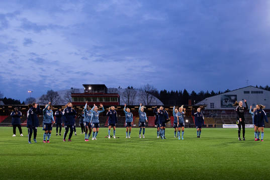Djurgårdens spelare jublar