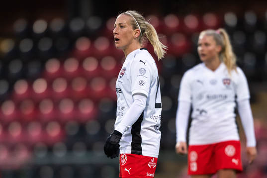FC Rosengårds Mia Persson deppar